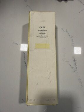 Oribe Hair Alchemy Resilience Conditioner — Cream and Gold Packaging